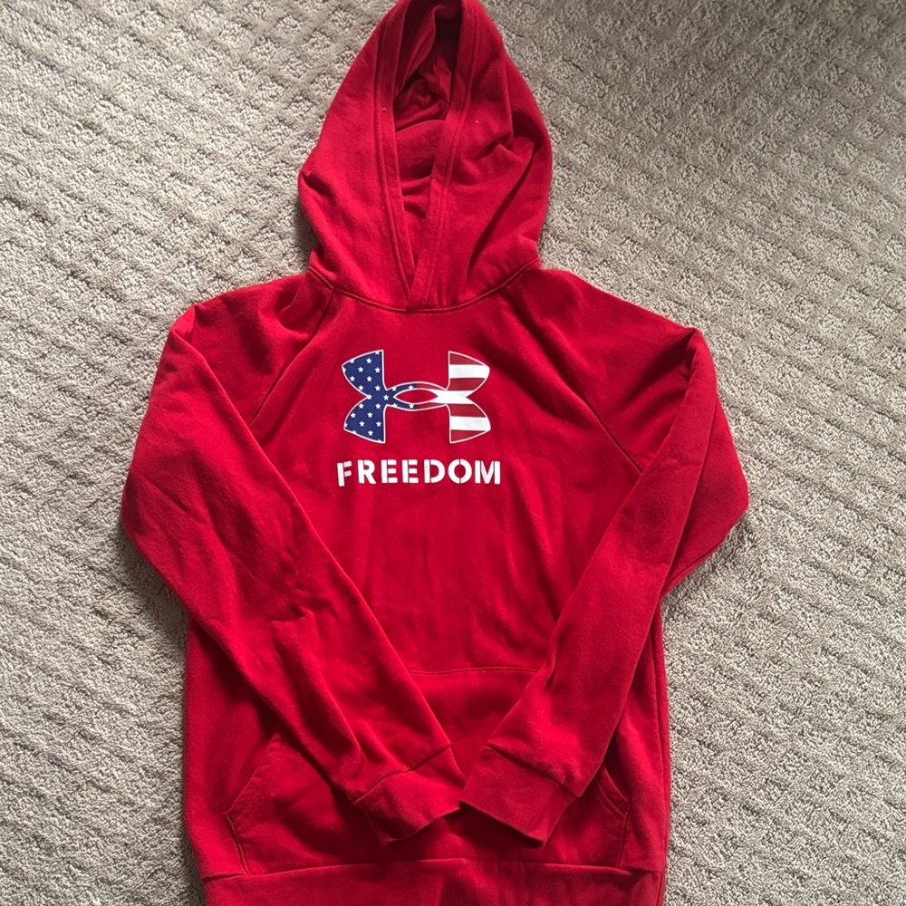 Under Armour Red Freedom Hoodie